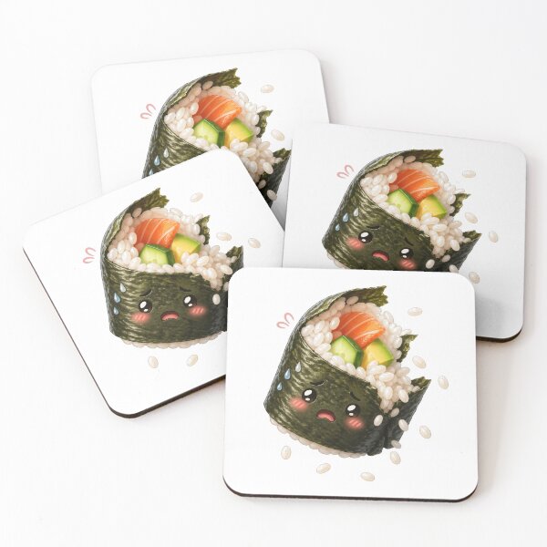 Item preview, Kawaii Sushi Roll designed and sold by jgvisualarts.