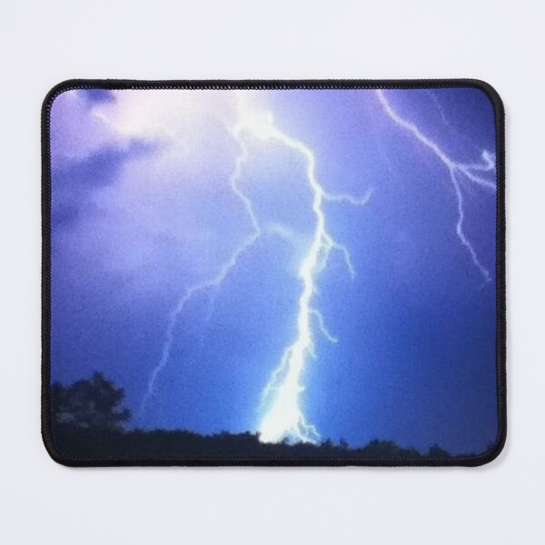 Item preview, Dramatic Lightning Over Forest designed and sold by CreationLens.