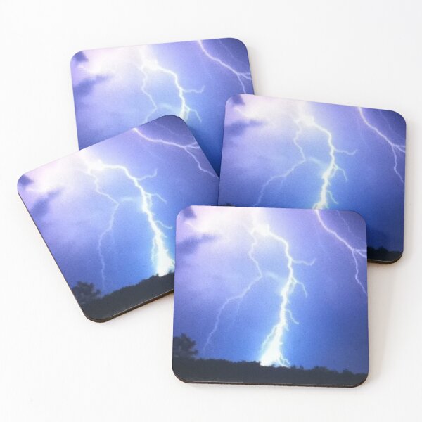 Item preview, Dramatic Lightning Over Forest designed and sold by CreationLens.