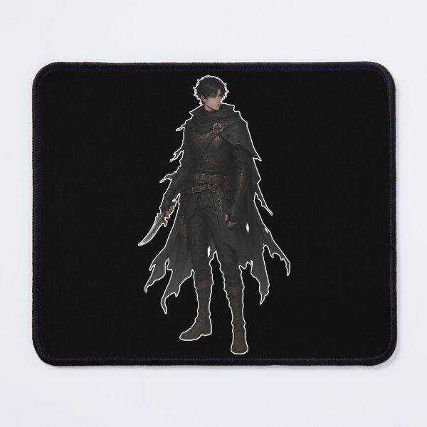 Item preview, fantasy dnd rogue character designed and sold by lilypadblue.