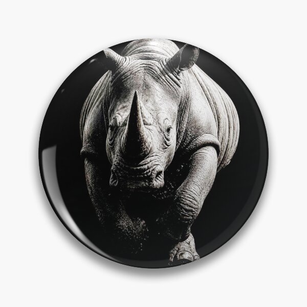 Artikelvorschau, Charging Rhino – Aggressives Streetwear-Biest-Grafik entworfen und verkauft von digitalbob60.