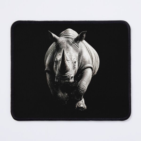 Item preview, Charging Rhino - Aggressive Streetwear Beast Graphic designed and sold by digitalbob60.