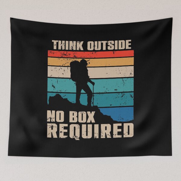 Item preview, Think Outside - No Box Required designed and sold by syelivinadera.