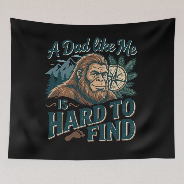 Item preview, Bigfoot Dad Hard To Find Father's Day designed and sold by KroghDs.