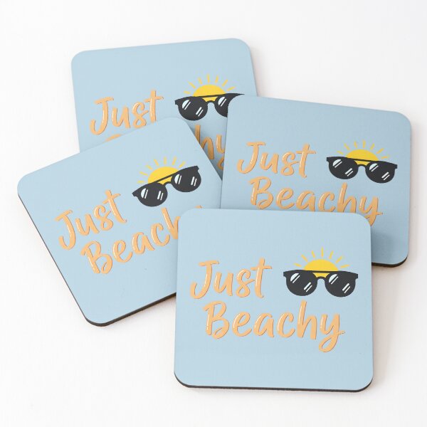 Item preview, Just Beachy – Coastal Identity Typography Design designed and sold by Sea Gem.