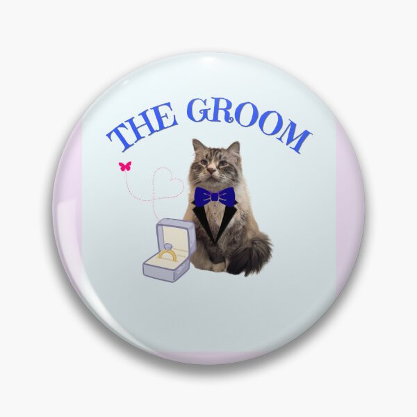 Item preview, The Groom Cat designed and sold by Bevybites.