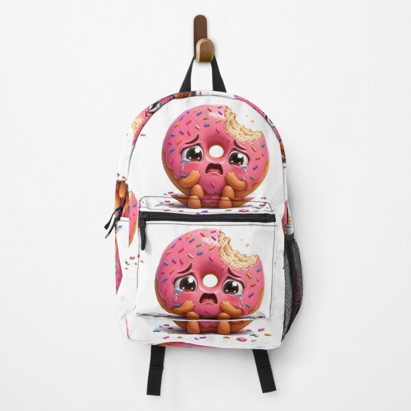 Item preview, Sad Crying Pink Donut with Sprinkles designed and sold by jgvisualarts.