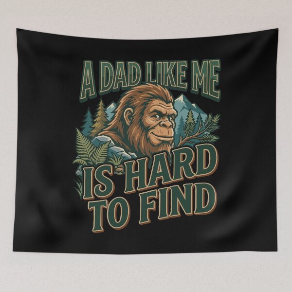 Item preview, Bigfoot Dad Hard To Find Father's Day designed and sold by KroghDs.