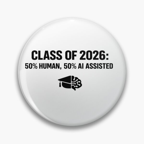 Item preview, Funny Class of 2026 Graduation - AI Assisted Senior Gift designed and sold by Aziz Concept.