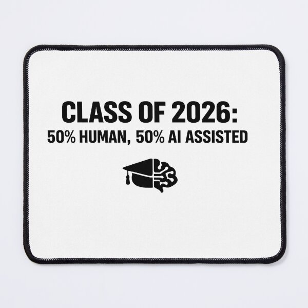Item preview, Funny Class of 2026 Graduation - AI Assisted Senior Gift designed and sold by Aziz Concept.