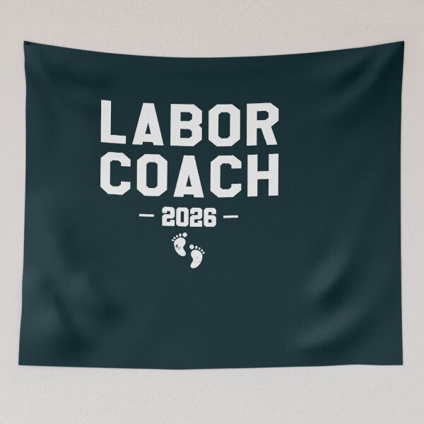 Item preview, Labor Coach Est. 2026 First Time Dad   designed and sold by GabrielaPeterse.