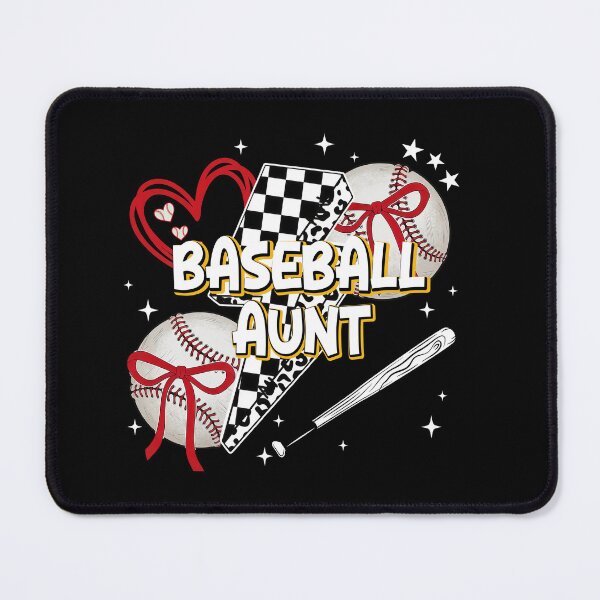 Item preview, Baseball Aunt Bow Checker Coquette Design designed and sold by KIROSALS.