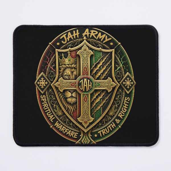 Item preview, JAH ARMY: SPIRITUAL WARFARE designed and sold by SavvyEarth.