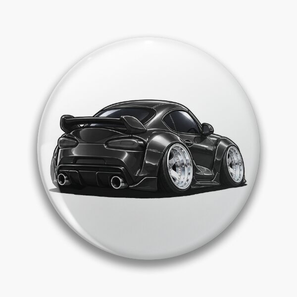 Item preview, Chibi Widebody Coupe – Street Racing Style Illustration designed and sold by LkmDsgn.