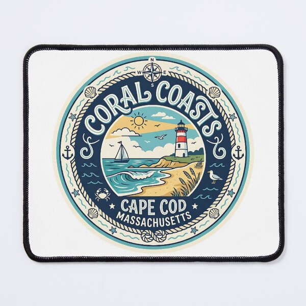 Item preview, Coral Coasts. Cape Cod Massachusetts. designed and sold by Birdie and Flynn.