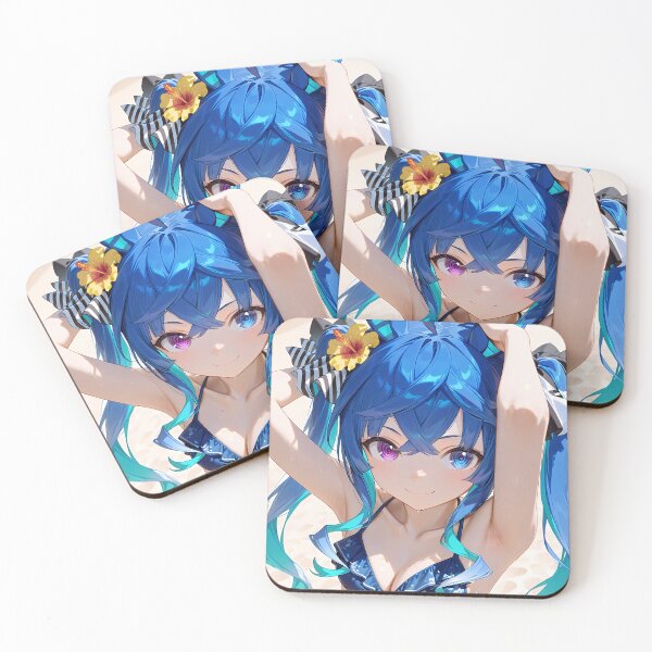 Item preview, Twin Turbo Uma Musume Pretty Derby Tropical Beach Gaze designed and sold by SuperTeamCanada.