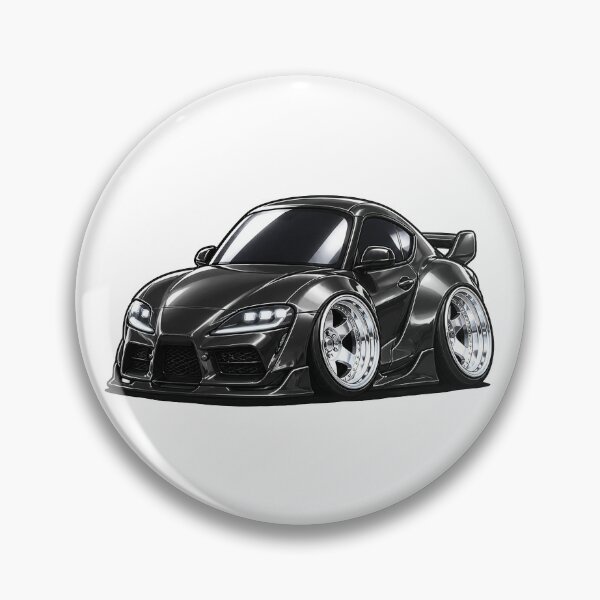 Item preview, Widebody Chibi Car – Modern Tuner Aesthetic Illustration designed and sold by LkmDsgn.