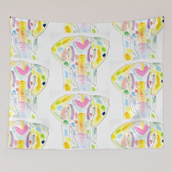 Item preview, Rainbows and Elephants designed and sold by Art on Twine.