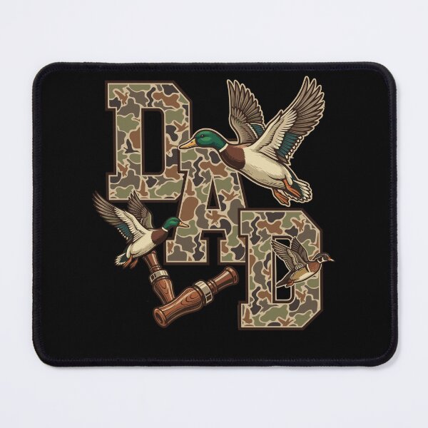 Item preview, Duck Hunting Dad Father's Day Mallard Camo designed and sold by KroghDs.