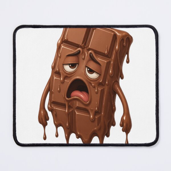 Item preview, Sad Melting Chocolate Bar Character designed and sold by jgvisualarts.