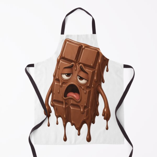 Item preview, Sad Melting Chocolate Bar Character designed and sold by jgvisualarts.