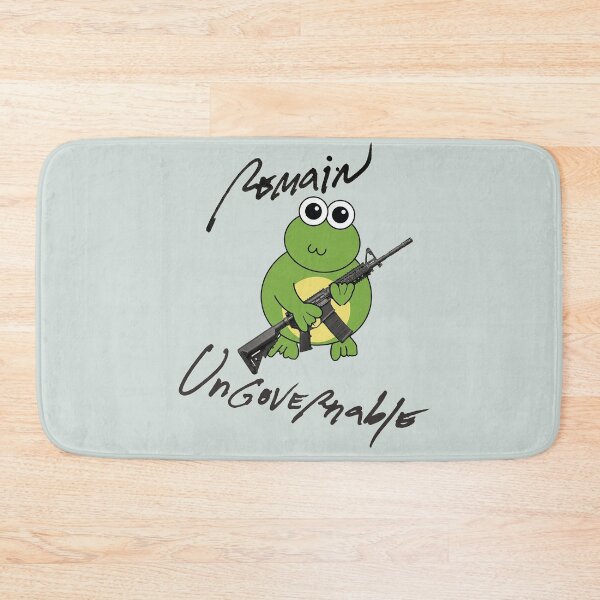 Item preview, Remain Ungovernable Cute Frog Tactical Meme designed and sold by rygenr8.