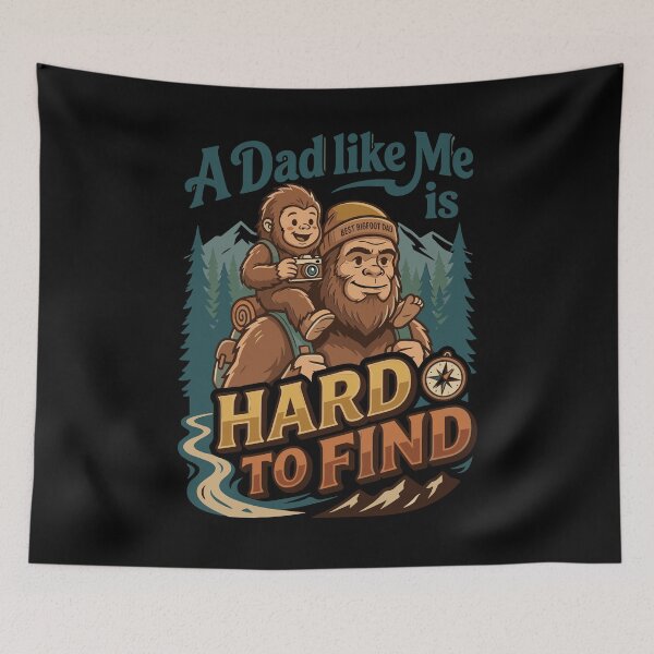 Item preview, Bigfoot Dad Hard To Find Father's Day designed and sold by KroghDs.
