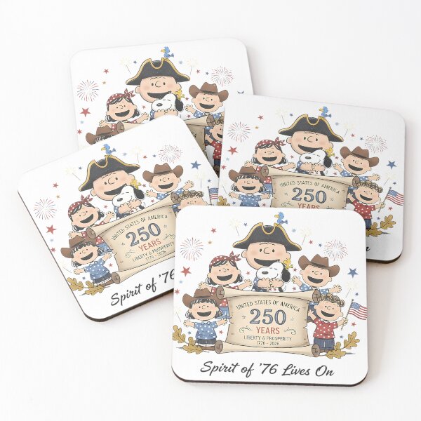 Item preview,  Cute Spirit Of 76 Lives On 250 Years Peanuts designed and sold by PPAKSS.
