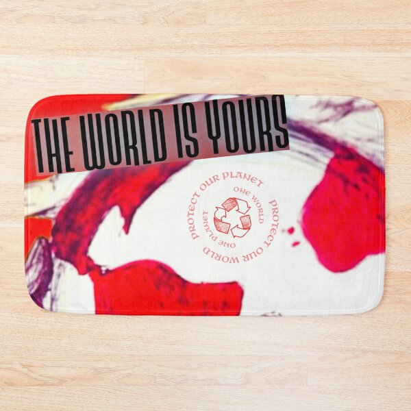 Item preview, The world is yours designed and sold by MyBottomShelf.