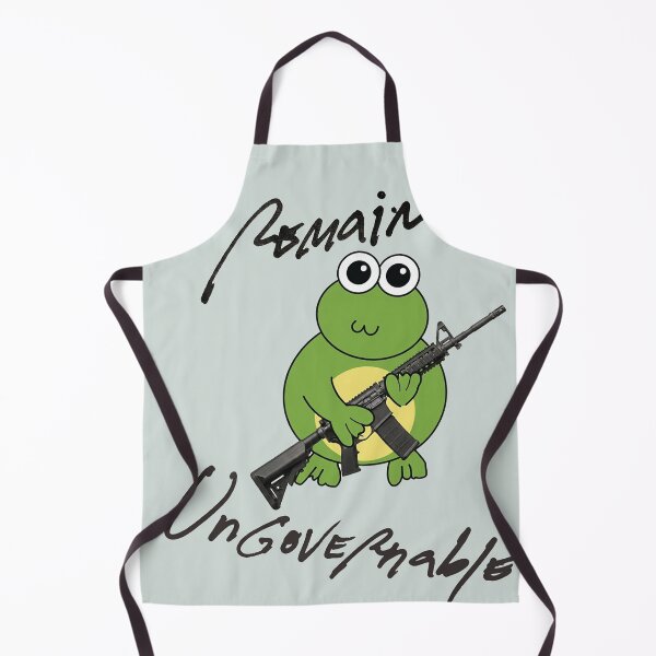 Item preview, Remain Ungovernable Cute Frog Tactical Meme designed and sold by rygenr8.