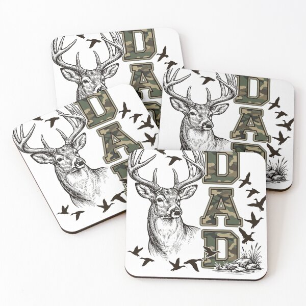 Item preview, Hunting Dad Deer Duck Hunter Father's Day Gift designed and sold by KroghDs.