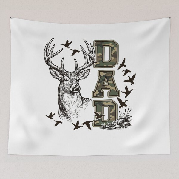 Item preview, Hunting Dad Deer Duck Hunter Father's Day Gift designed and sold by KroghDs.