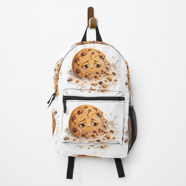 Item preview, Sad Chocolate Chip Cookie Splashing in Milk designed and sold by jgvisualarts.