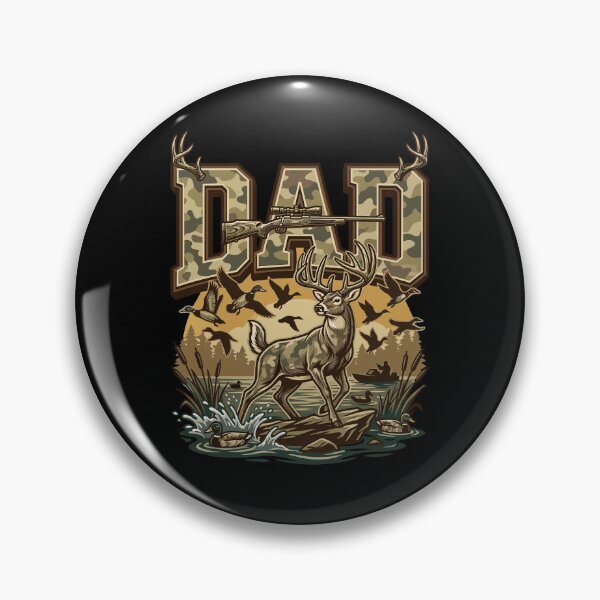 Item preview, Hunting Dad Deer Duck Hunter Father's Day Gift designed and sold by KroghDs.
