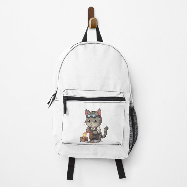 Item preview, Cute Grey Cat Glass Blower designed and sold by Ella_Sketch.