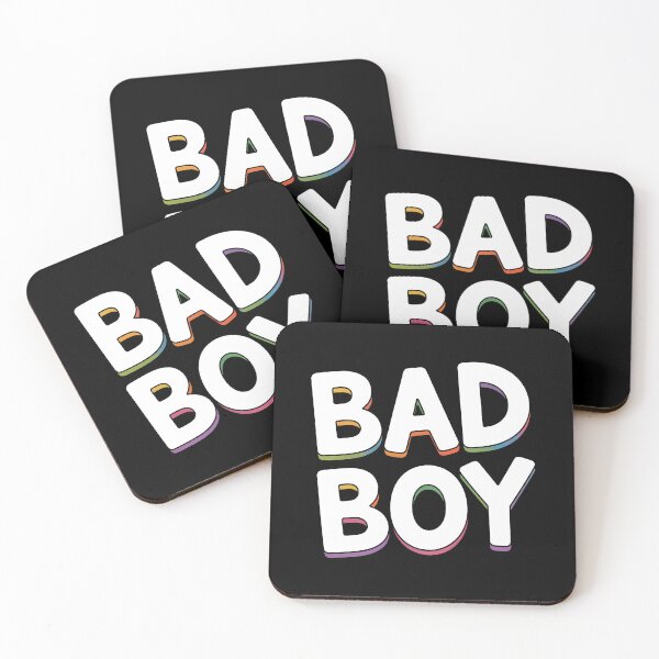 Item preview, Bad Boy LGBTQ+ Pride Rainbow Funny Gay Quote designed and sold by Say It With Ink.