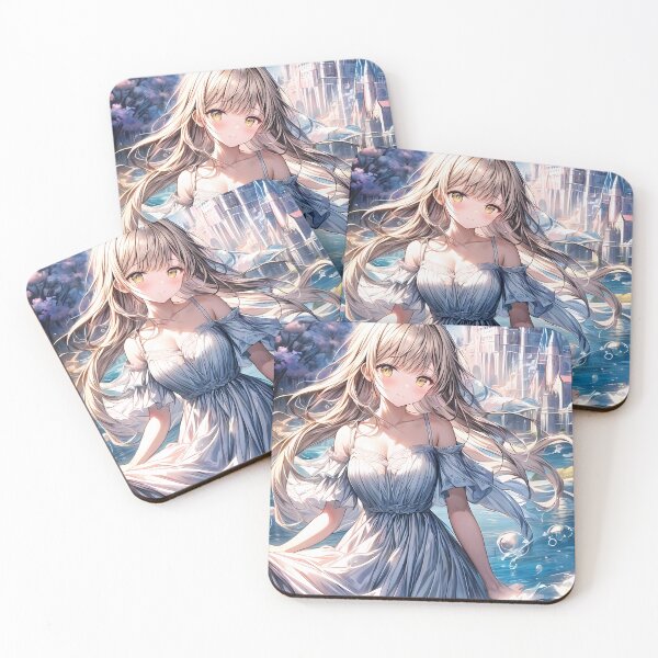 Item preview, Mahiru Shiina Angel Next Door Castle Lake Spring Dress designed and sold by SuperTeamCanada.