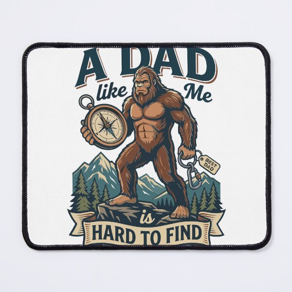 Item preview, Bigfoot Dad Hard To Find Father's Day designed and sold by KroghDs.