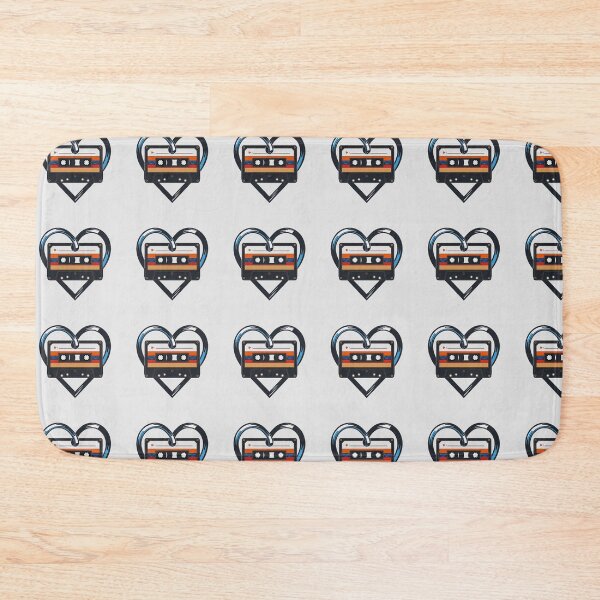 Item preview, Vintage Cassette Heart Retro 80s Music Mixtape designed and sold by IvoryArtDesign.
