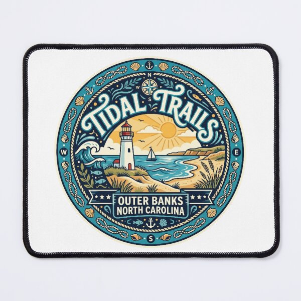 Item preview, TIDAL TRAILS. The Outer Banks, North Carolina. designed and sold by Birdie and Flynn.