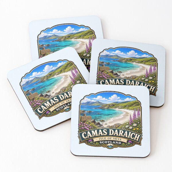 Item preview, Camas Daraich, Isle of Skye, Scotland Hidden Beach designed and sold by Myra365Art.