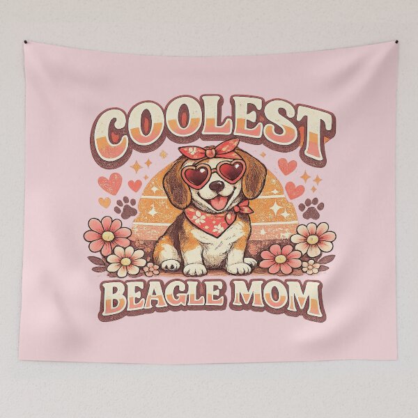 Item preview, Beagle Mom, Coolest Beagle Mom designed and sold by graphic-genie.