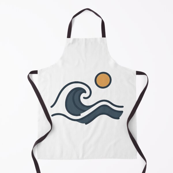Item preview, Abstract Wave & Sun Graphic designed and sold by SurajDesigns.