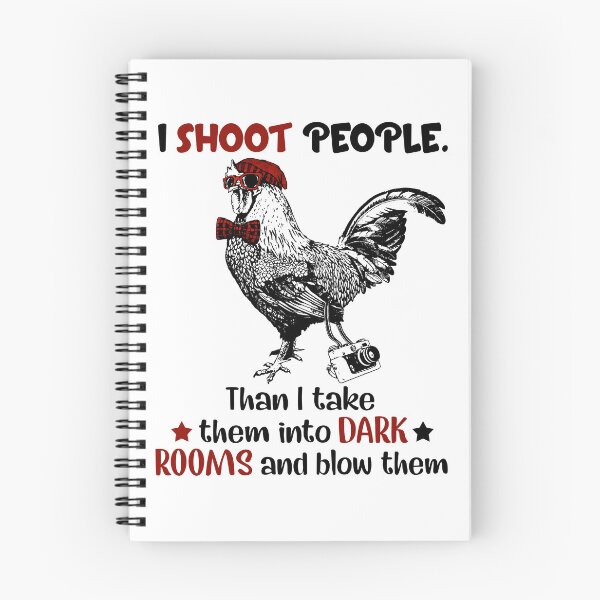 Item preview, Rooster-grapher: Shoot Dark Rooms Shirt designed and sold by Teliaferro’s Studio.