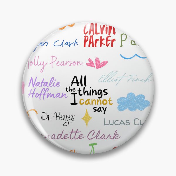 Item preview, All the Things I Cannot Say Character Signatures designed and sold by sabswriting.