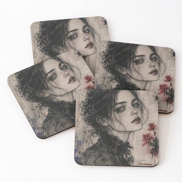 Item preview, Eternal Obsession – Gothic Portrait Inspired by Wuthering Heights designed and sold by lbm68.