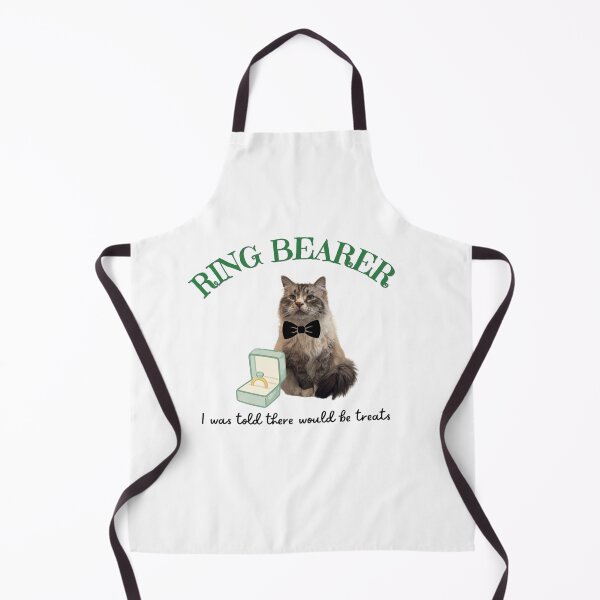 Item preview, Green Ring Bearer Cat designed and sold by Bevybites.