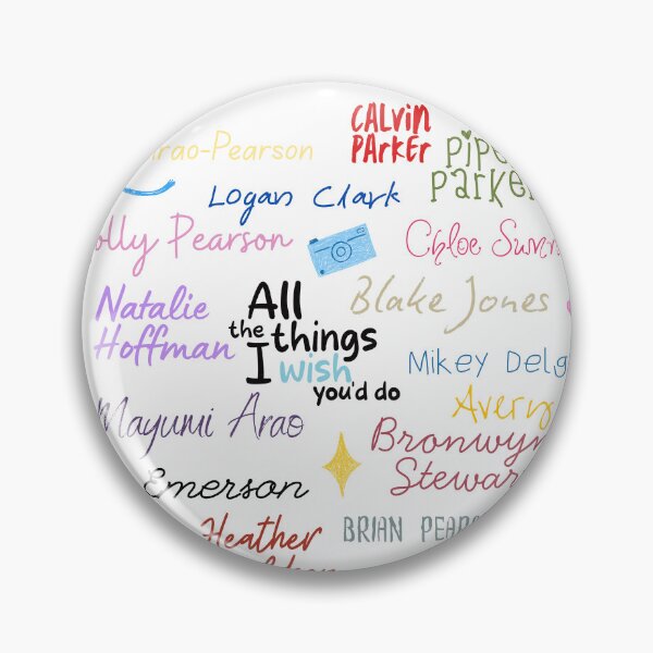 Item preview, All the Things I Wish You’d Do Character Signatures designed and sold by sabswriting.
