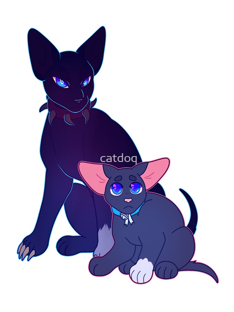 Warrior Cats: Scourge and Tiny Kids T-Shirt for Sale by catdoq