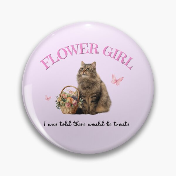 Item preview, Flower Girl Cat designed and sold by Bevybites.